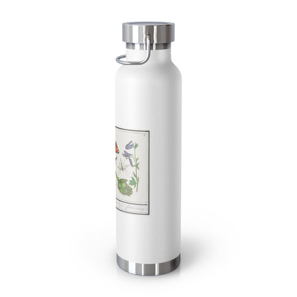 Natural History Ensemble, No. 17 by Anselmus Boëtius de Boodt Copper Vacuum Insulated Bottle, 22oz