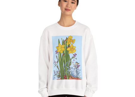 Daffodil Fairy Unisex Heavy Blend™ Crewneck Sweatshirt