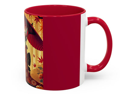 Theatrical Harvest Rabbit Colorful Mugs (11oz, 15oz)