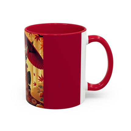 Theatrical Harvest Rabbit Colorful Mugs (11oz, 15oz)