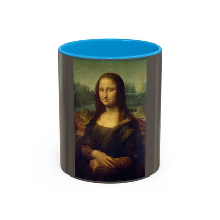 Mona Lisa by Leonardo da Vinci Colorful Mugs (11oz, 15oz)