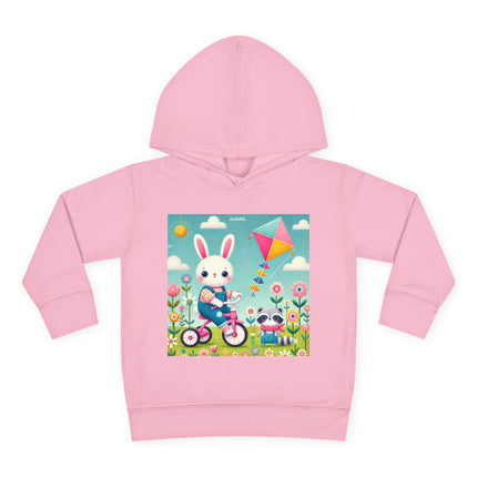 Breezy Meadow Ride Toddler Pullover Fleece Hoodie