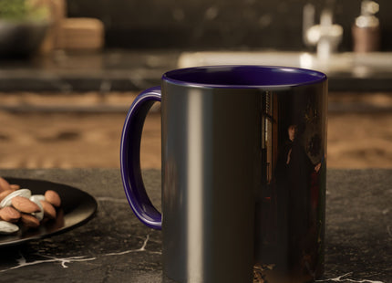 Arnolfini Portrait by Jan Van Eyck Colorful Mugs (11oz, 15oz)