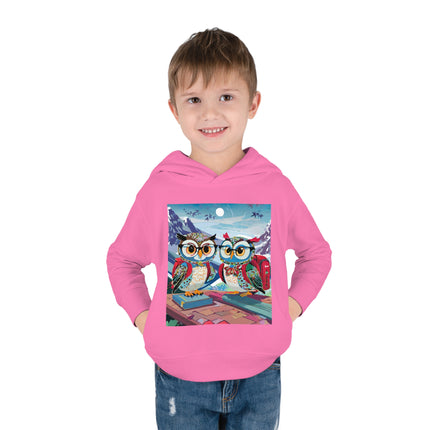 Whimsical Wise Ones Toddler Pullover Fleece Hoodie