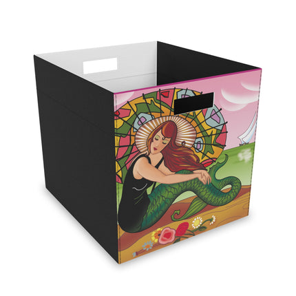 Siren Serenade by Carlo Chiostri Felt Storage Box