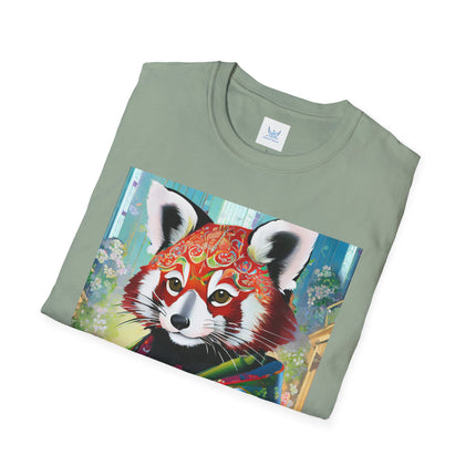 Cybernetic Red Panda Softstyle T-Shirt