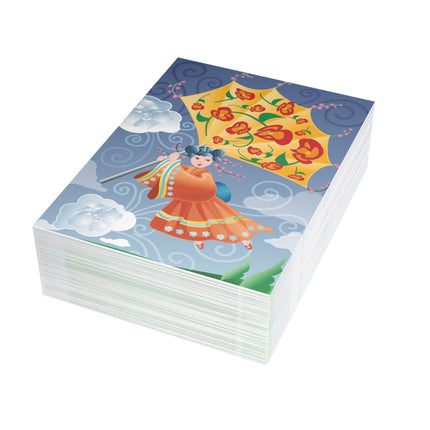 Flight of Blossoms Postcard Bundles (envelopes included)