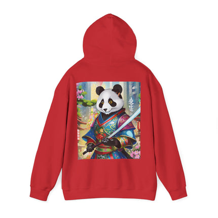 Cyberpunk Samurai Panda – Heavy Blend™ Hooded Sweatshirt