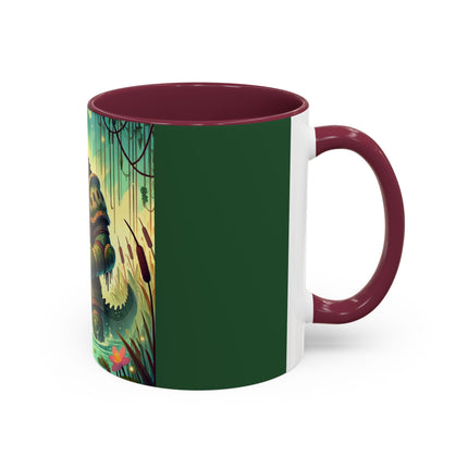 Swamp Tyrant Colorful Mugs (11oz, 15oz)