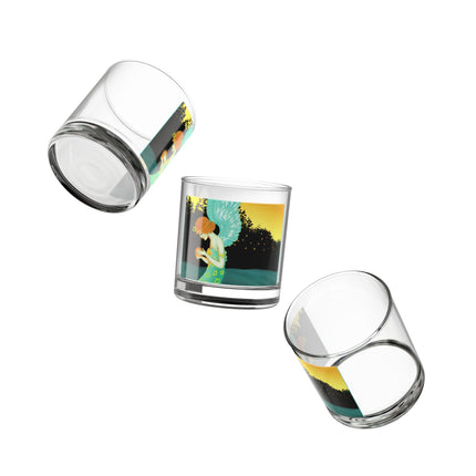 Twilight Angel Rocks Glass, 10oz