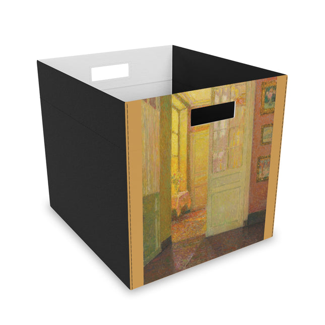 Interior, Window Light by Henri Le Sidaner Felt Storage Box