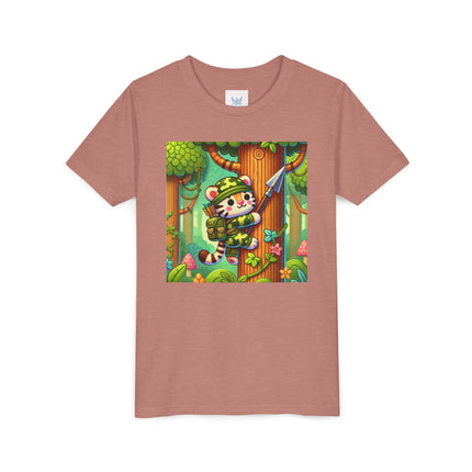 Stealthy Stripes Youth Short Sleeve Tee