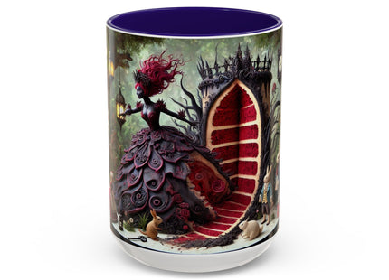 Malice in Wonderland – Gothic Halloween Colorful Mugs (11oz, 15oz)