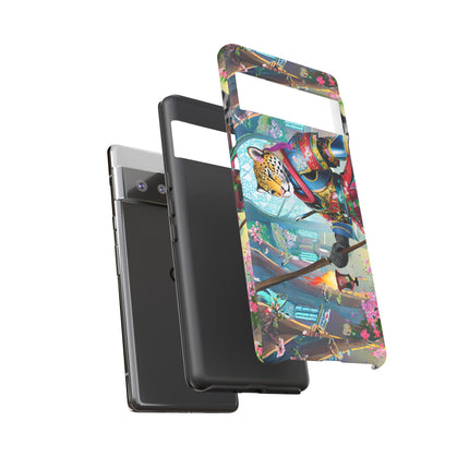 Cyberpunk Leopard Phone Cases