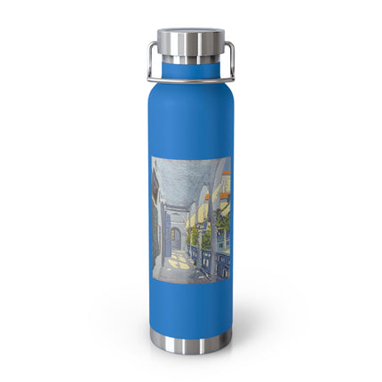Gallery of a Moroccan Riad by George Gaudion Copper Vacuum Insulated Bottle, 22oz