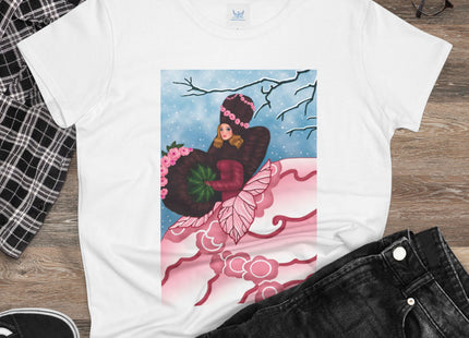 Winter Rose Empress Women's Midweight Cotton Tee