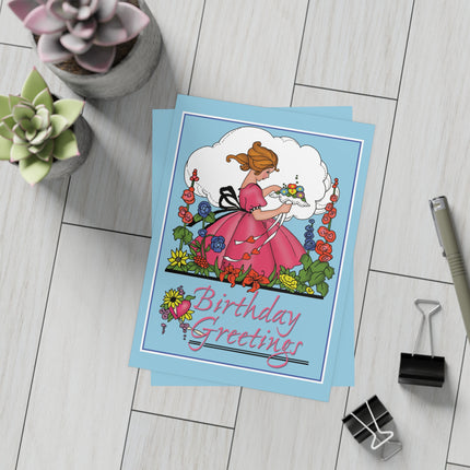 Birthday Greetings Postcards (envelopes included) - Bundles of 10, 30, 50 Pieces