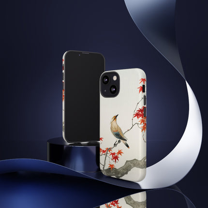 Japanese Bird on Maple by Ohara Koson Phone Cases