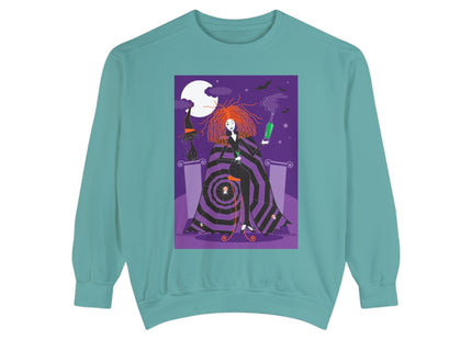 Mystic Elegance Unisex Garment-Dyed Sweatshirt