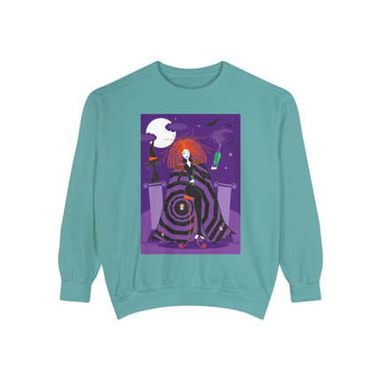 Mystic Elegance Unisex Garment-Dyed Sweatshirt