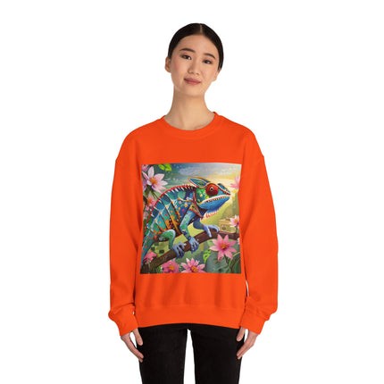 Camouflage Chameleon Unisex Heavy Blend™ Crewneck Sweatshirt