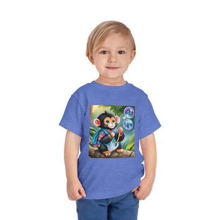 Bubble Magic in the Jungle Toddler Short Sleeve Tee