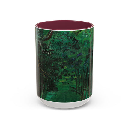 Route en forêt by Raoul Dufy Colorful Mugs (11oz, 15oz)