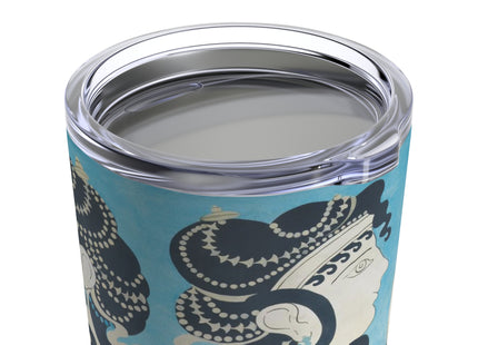 Reproduction of Ladies in Blue by Emile Gilliéron Tumbler 20oz
