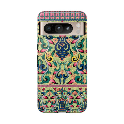 Colorful Flower Pattern by Owen Jones Phone Cases