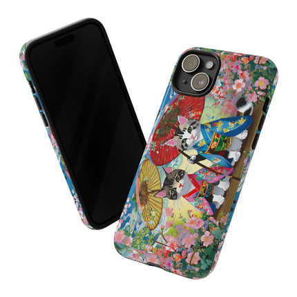 Kimono Kitties Phone Cases