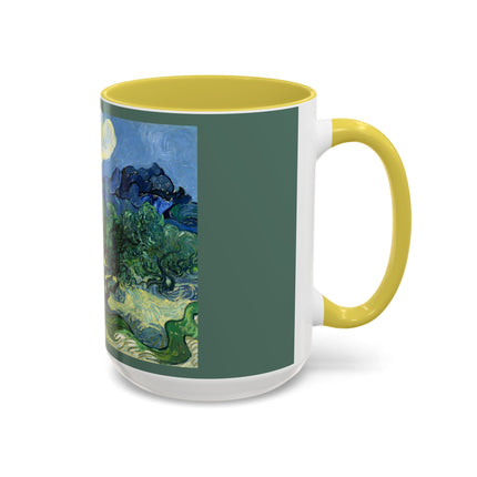 Olive Trees by Vincent Van Gogh Colorful Mugs (11oz, 15oz)