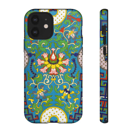 Chinese Floral Illustration by Owen Jones Phone Cases