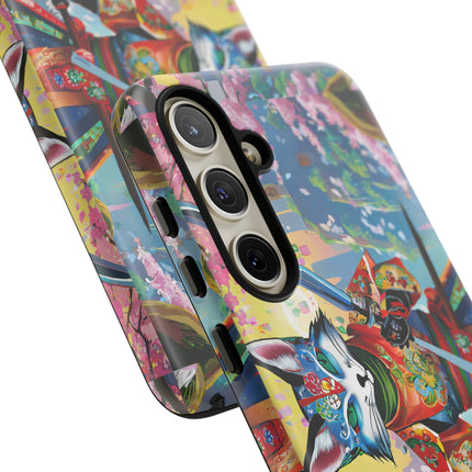 Cyberpunk Samurai Phone Cases