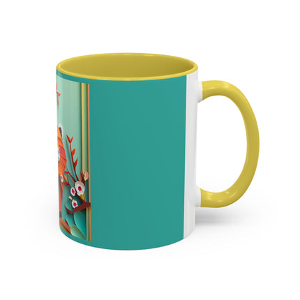 A Playful Red Panda Colorful Mugs (11oz, 15oz)