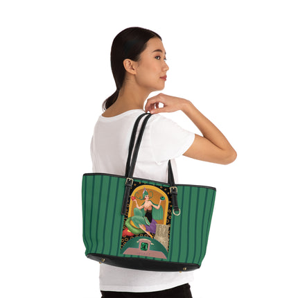 May & Emerald (from the Gem Series) by Sofia Chiostri PU Leather Shoulder Bag