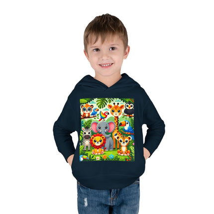 Jungle Friends Parade Toddler Pullover Fleece Hoodie
