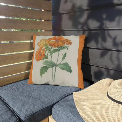 Choix des plus belles fleurs, Plate 044 by Pierre Joseph Redouté Outdoor Pillows