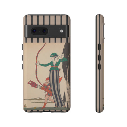 L'Arc Rouge by George Barbier Phone Cases