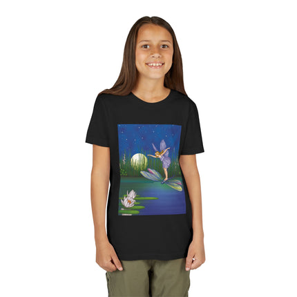 Fairy on a Dragonfly by Ida Rentoul Outhwaite Youth Short Sleeve Tee
