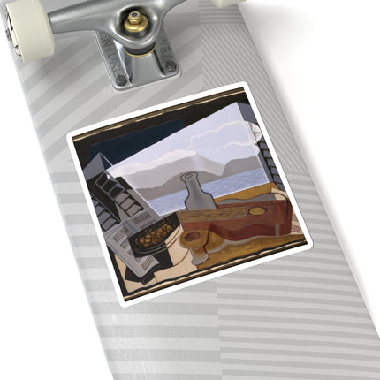 Open Window by Juan Gris Kiss-Cut Stickers (4 Sizes)