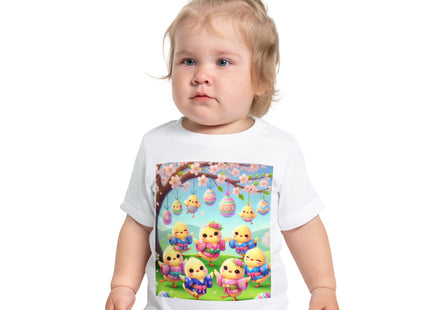 Easter Chicks and Springtime Wishes Baby T-Shirt