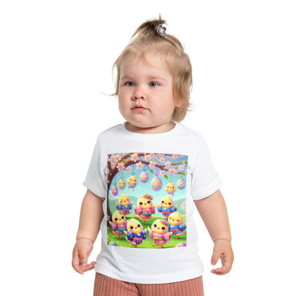 Easter Chicks and Springtime Wishes Baby T-Shirt