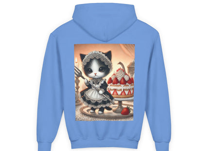 Patisserie Kitten Youth Heavy Blend Hooded Sweatshirt