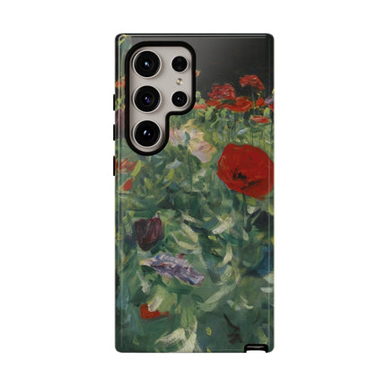 Poppies (A Study of Poppies for Carnation, Lily, Lily, Rose) by John Singer Sargent Phone Cases