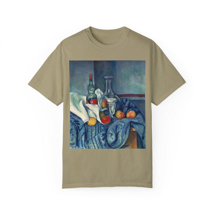 The Peppermint Bottle by Paul Cézanne Unisex Garment-Dyed T-shirt