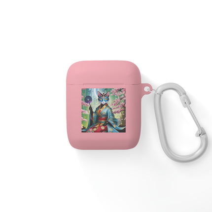 Cyberpunk Geisha AirPods Case Cover