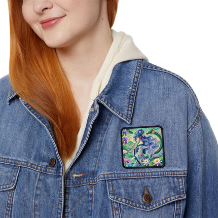 Fairy of the Koi Pond Iron-On Patches