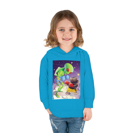 Cosmic Clash Toddler Pullover Fleece Hoodie