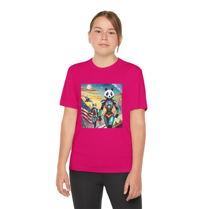 Cyber Punk Robots Youth Competitor Tee