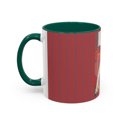 Les Coussins by Georges Lepape Colorful Mugs (11oz, 15oz)
